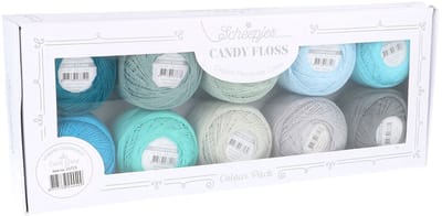 Scheepjes Candy Floss Colour Pack 10x20 gr Earl Grey