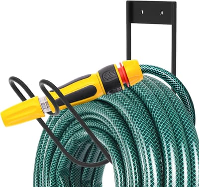 Robuuste tuin slanghouder van roestvrij staal 304 - Ideale ophangoplossing voor tuingereedschap en accessoires