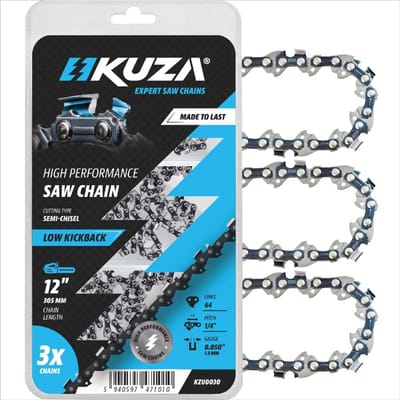 Kwalitatieve Kettingzaagketting 30 cm 1/4" .050" 64 Schakels Duurzaam en Veilig
