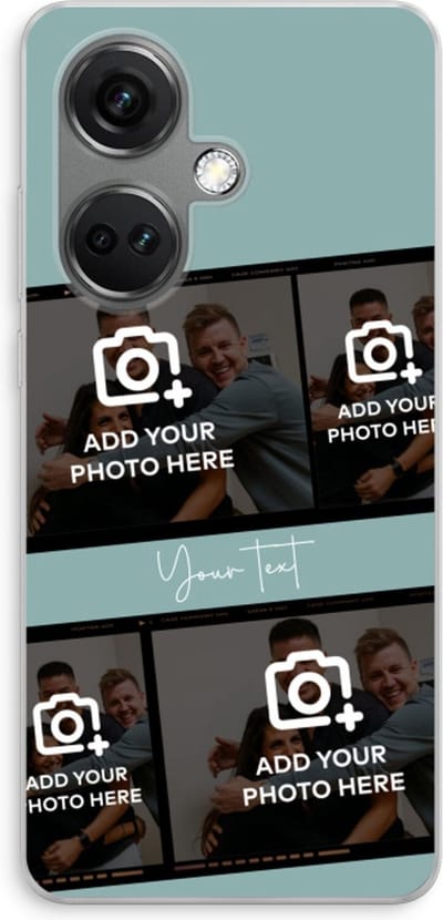 Gepersonaliseerd - Case Company® - Hoesje geschikt voor OnePlus Nord CE 3 hoesje - Filmrol N°2 - Soft Cover Telefoonhoesje - Bescherming aan alle Kanten en Schermrand