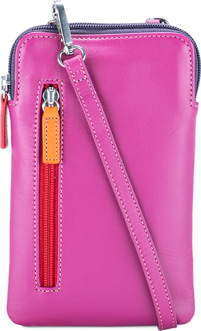 Mywalit Cell Phone Neck Pouch Telefoontasje Sangria Multi