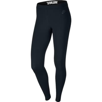 Nike Dri-Fit Leg-A-See Just Do It Tight Negenpunts Stretch Trainingsbroek Damesbroek 678835-010 S gray