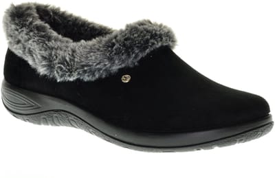 Zwart Gesloten Pantoffel Winter maat 37