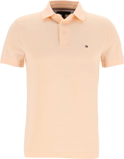 Tommy Hilfiger 1985 Slim Polo - heren poloshirt - zalmoranje