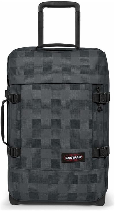 Eastpak Tranverz 2 wielen Cabinewagen 51 cm - Zachte bagage - TSA slot - checker grey