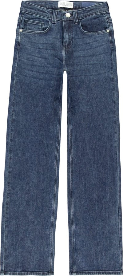 Cars Jeans Kids YARA Den. Stone Used Meisjes Jeans - Maat 140