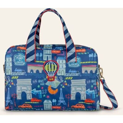 Oilily Aloha Sporttas- maatOne size Estate Blauw