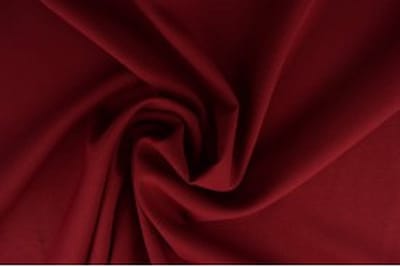 50 meter texture stof - Wijnrood - 100% polyester
