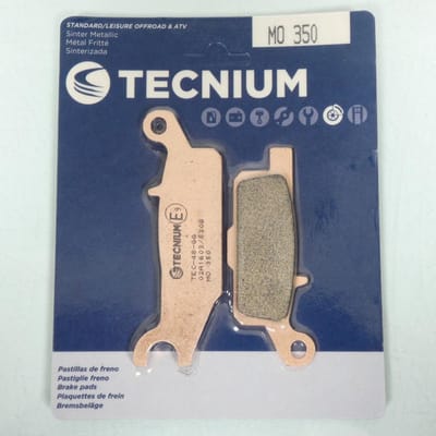 Plaquette de frein Tecnium pour Quad Yamaha 550 Yfm Grizzly 4X4 2011 AVG Neuf