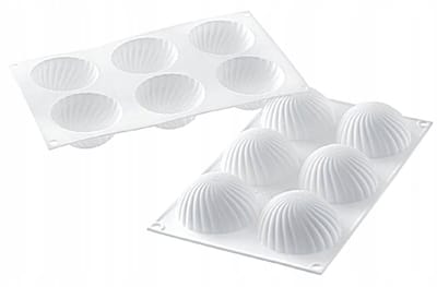 Silikomart PARFUM 110 siliconen bakvorm, 6 x 75mm