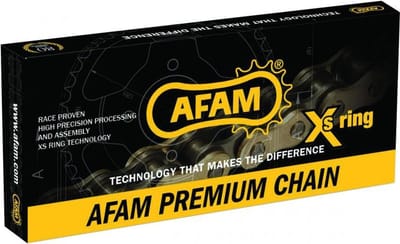 afam 140 schakels gouden transmissieketting steek 420 voor motorfiets a420r1-g 140l