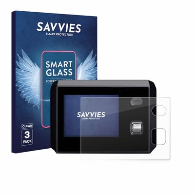 3 Stuks Savvies Screenprotector - geschikt voor SkyRC MC5000 - beschermfolie glas transparant