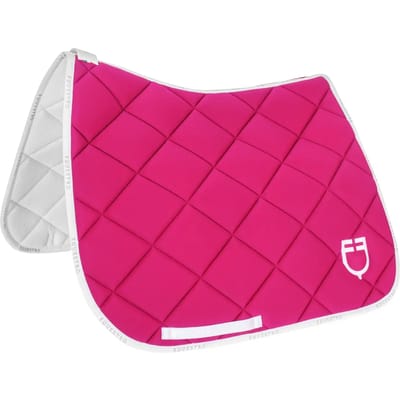Dressuurtapijt voor paard van technische stof met logo Equestro