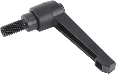 Virtubuy - Clamp Lever - M8 - Verstelbare Handgreep - Zwart - Klauwhendel - Ideaal voor Klemtoepassingen - Ergonomisch en Duurzaam