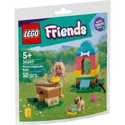 LEGO 30697 Friends Zakje Nova's zelfgebouwde  hondenhok