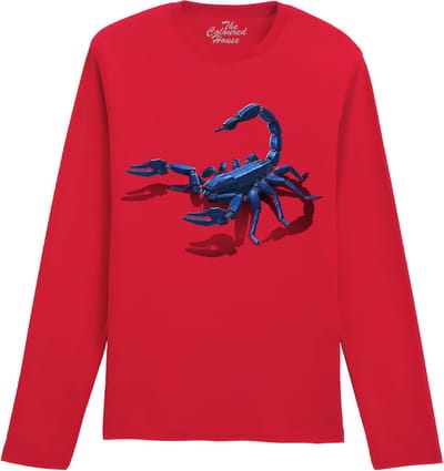 Schorpioen Metal Scorpion The Coloured House Longsleeve T-shirt XL