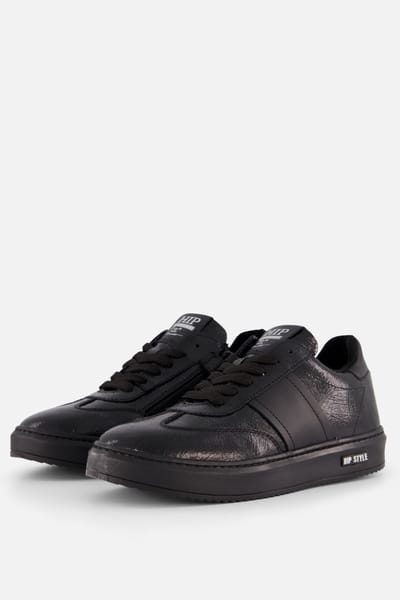 HIP HIP Metallic Sneakers zwart Lakleer