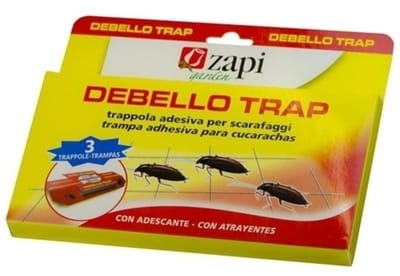 Zapi Kakkerlakkenval Huis en Terras - 3 stuks - Insectenval - Kleefval - Lijmval voor Kakkerlakken - Kakkerlakken Bestrijdin