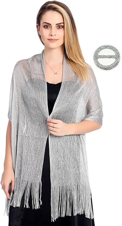 longziming - Sjaal Dames - Omslagdoek - Stola - 200 × 50 cm, lichtgewicht en zacht polyester - Elegant ontwerp met trendy print en kleuren - Geschikt voor alle seizoenen en gelegenheden - Machinewasbaar op 30°C, onderhoudsvriendelijk