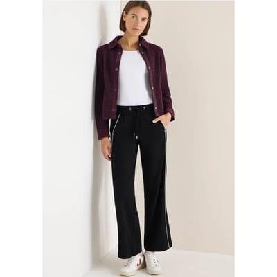 Wide Legs broek met tape