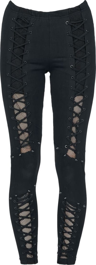 Vixxsin - Gothic Legging - Poet Leggings - XS tot XXL - voor Vrouwen - zwart