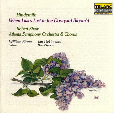 Hindemith: When Lilacs Last in Dooryard Bloom'd / Shaw