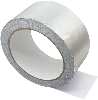 Aluminium Isolatie Tape 50 mm x 20 m - Waterdicht, Verouderingsbestendig en Scheurbestendig voor Thermische Isolatie