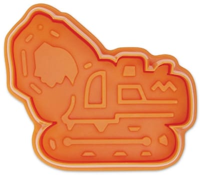 Städter graafmachine 7,5 cm oranje