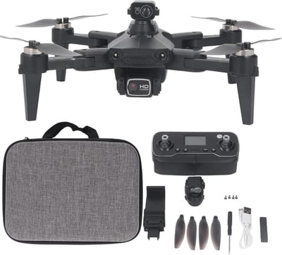Thuys – Drones Met Camera voor Volwassenen – Drones – Dr Met Camera – 28cm x 24cm x 8cm – Zwart