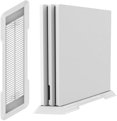 Dailygoods- Standaard PS4 Pro - Verticale standaard - Antislip - Duurzaam - Snelle installatie - Vergrendelingsmechanisme - Consolehouder