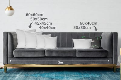 Sierkussens - Kussentjes Woonkamer - 60x40 cm - Kers - Cocktail - Rood - Marmer