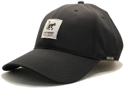 Sportpet - Gerecycled - Waterafstotend - UPF50 / Eén maat (Zwart)