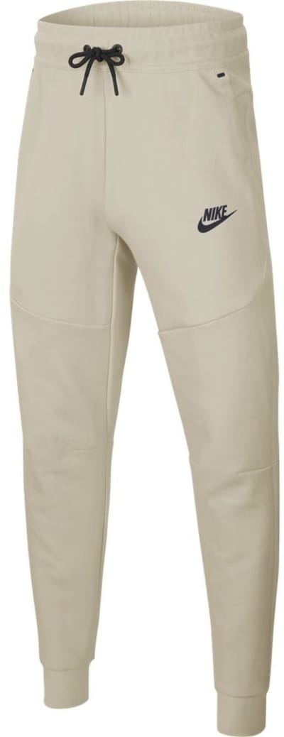Nike Sportswear JR Tech Fleece Joggingbroek - Beige - Jongens Maat XS