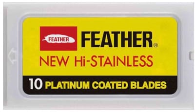 Feather - Double Edge - Scheermesjes - 10 stuks