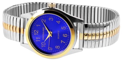 EXCELLANC Herenhorloge roestvrij staal Hiyam, mineraalglas