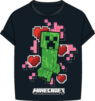 NAME IT - NKFJYRA MINECRAFT SS NREG TOP BOX BFU - Meisjes - T-shirts