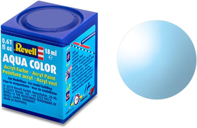 Revell Hobbyverf Acrylverf - Aqua #752 Blue - Clear - Acryl - Verf potje - 18 ml