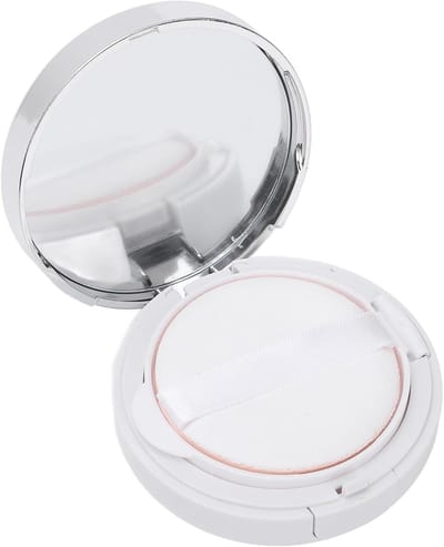 Draagbare Poederdoos voor Make-up, Navulbare Luxe Poeder Puff Container met Spiegel, Afgedichte Deksel, Ideaal voor Losse Poeder, BB Crème en Cosmetica