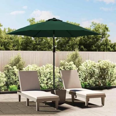 Maison Exclusive - Tissu de remplacement pour parasol d'extérieur Vert 300 cm groen