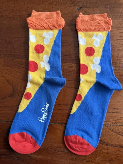 Happy socks, kinderen van 7-9 jaar, Crew