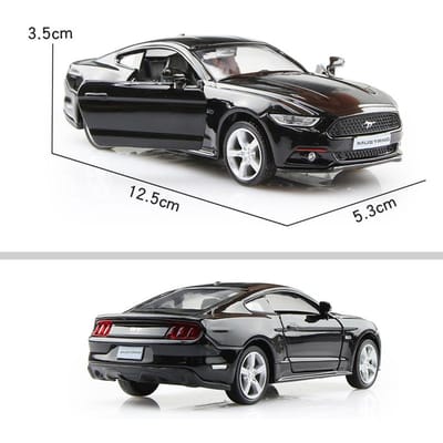 Ford Mustang GT 2015 Supercar Simulation Moulés sous pression et Véhicules Jouets Rétrofriction et Portes Ouvrantes RMZ city 1:36 Voiture Modèle de Collection en Alliage