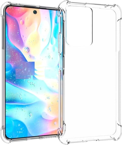 Shockproof Soft TPU hoesje Silicone Case Geschikt voor: Xiaomi Mi 11T / Xiaomi 11T Pro - Transparant