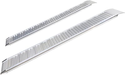 Set vaste oprijplaten aluminium 2000 kg 2000 x 320 mm bruikbare breedte 260 mm MW Tools SOR3006