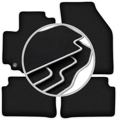 CARLUX-SILVER automatten voor: Suzuki Splash hatchback (2008-2014)