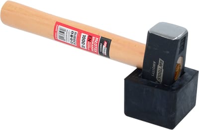 Awtools AW31771 - Brukhamer - 1kg - Hartstalen Kop - Houten Handvat