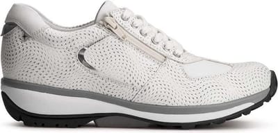 Xsensible 301013 Veterschoen Wit Zilver