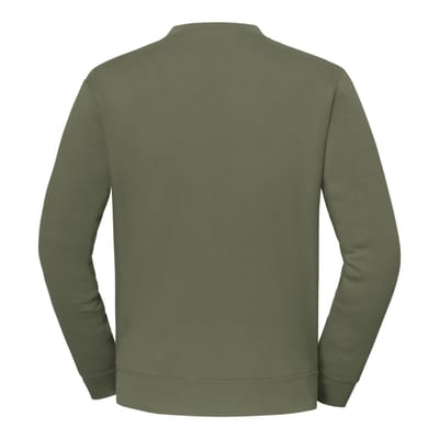 Fruit of the Loom Heren Iconic Premium Ingelegd Sweatshirt (Klassieke Olijf)