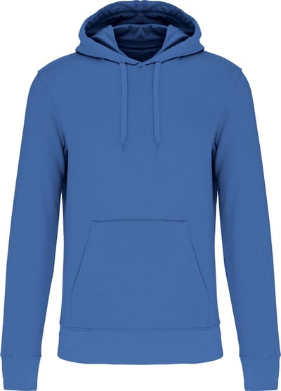 Kariban Ecologische herensweater met capuchon K4027 - Light Royal Blue - S