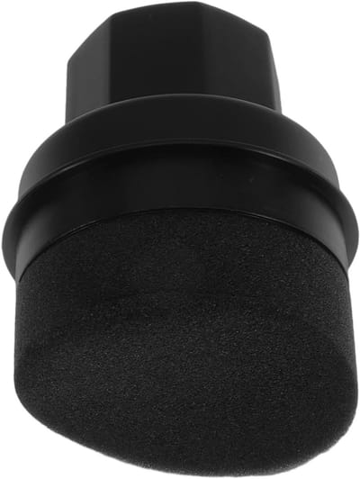 Banden Applicator Spons - Banden Glans Spons - Banden Onderhoud - Ergonomische Handgreep - 12 x 8.5 x 8.5 cm