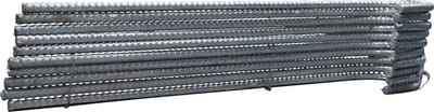 10x Grondanker staal 8mm 40cm Verzinkt